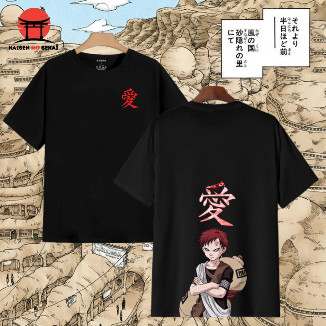 T-shirt Manga Gaara