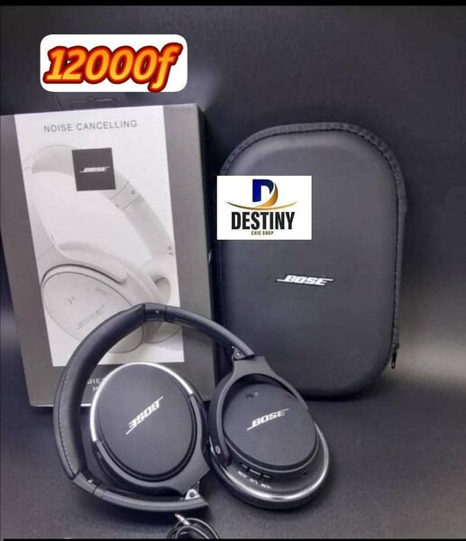Casque audio Bose avec annulation de bruit