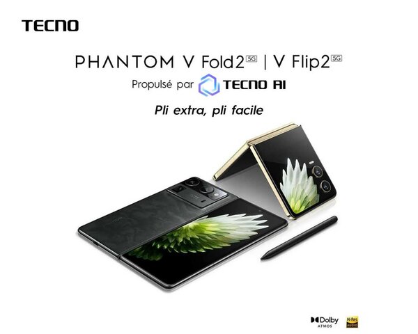 Tecno Phantom V Flip2 5G - Smartphone