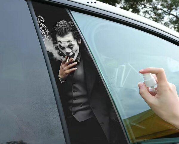 3D наклейки между дверями вашего авто