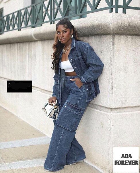 Tenue en jean tendance