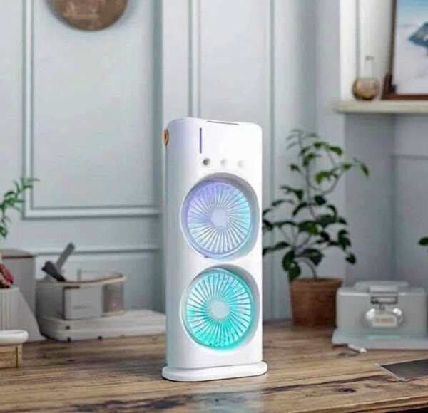 Mini ventilateur humidificateur d'air