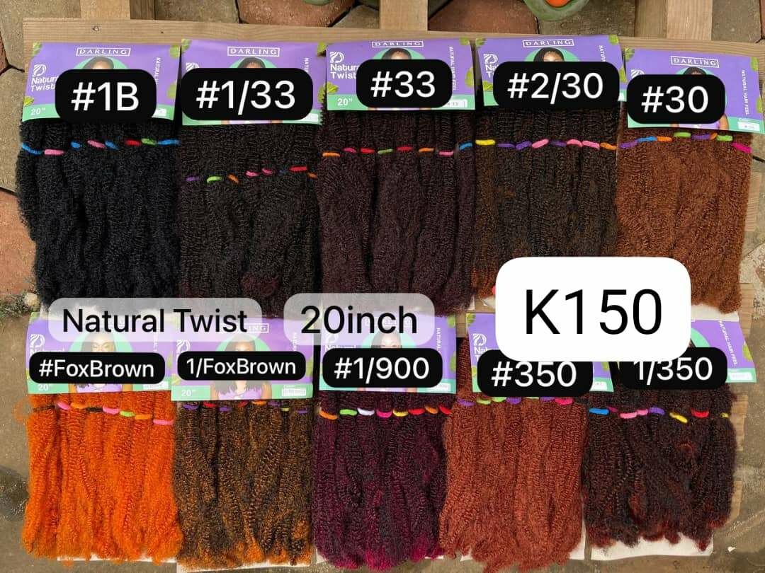 Original Spanish curl & natural twist ️️