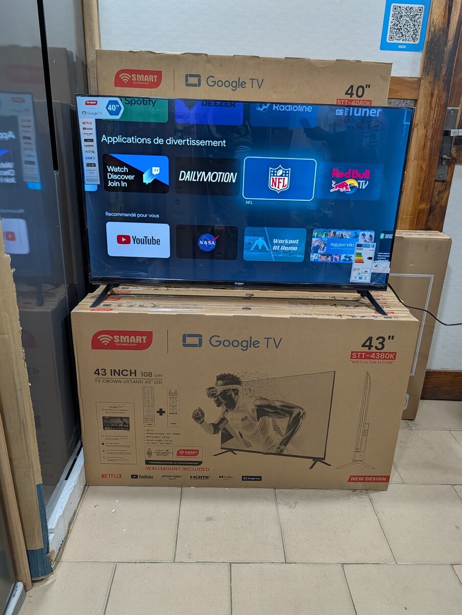 Téléviseur Smart TV 43 pouces