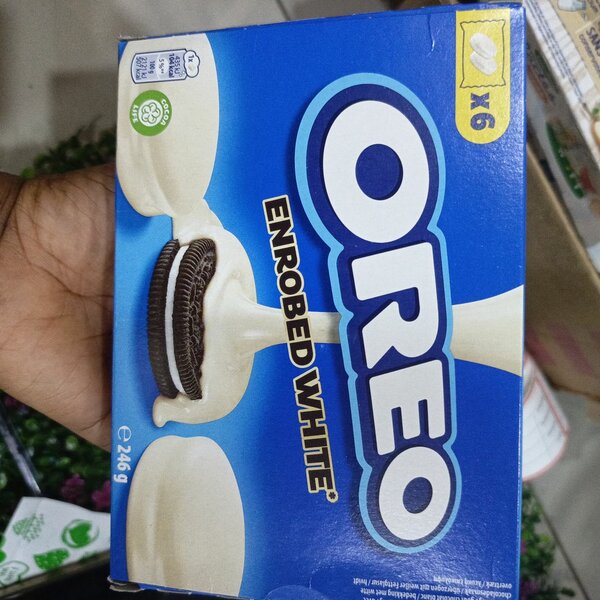 Oreo Enrobé Blanc 6x