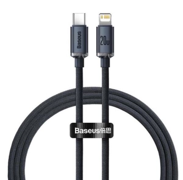Baseus Câble USB-C / Type-C - Lightning / iPhone 120 cm Crys