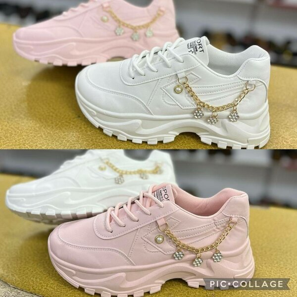 Baskets mode ornées