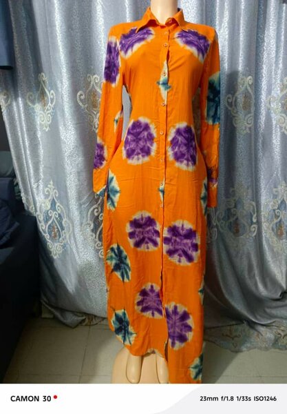 Robe Longue Bohème Colorée