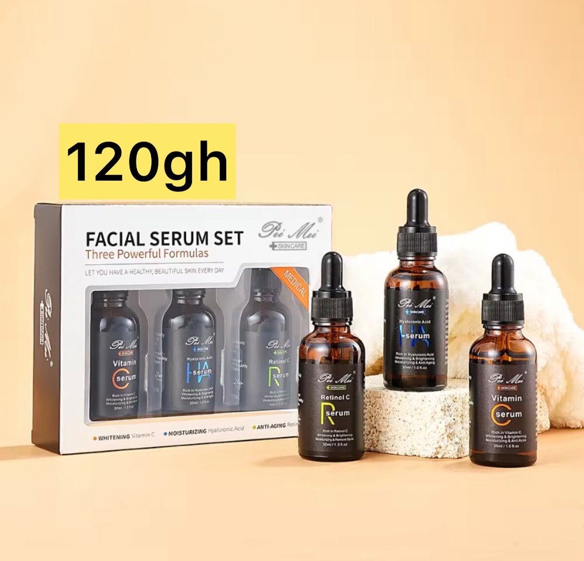 Pie mie facial serum set