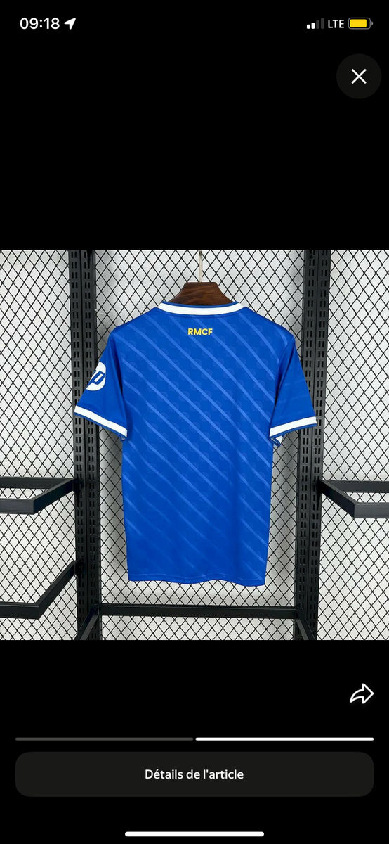 Maillot Real Madrid Bleu