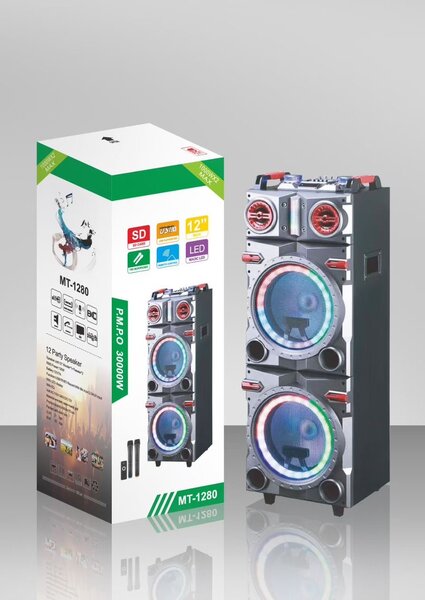 Enceinte Bluetooth LED Puissante