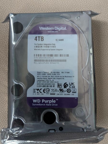 Disque dur 4 To WD Purple