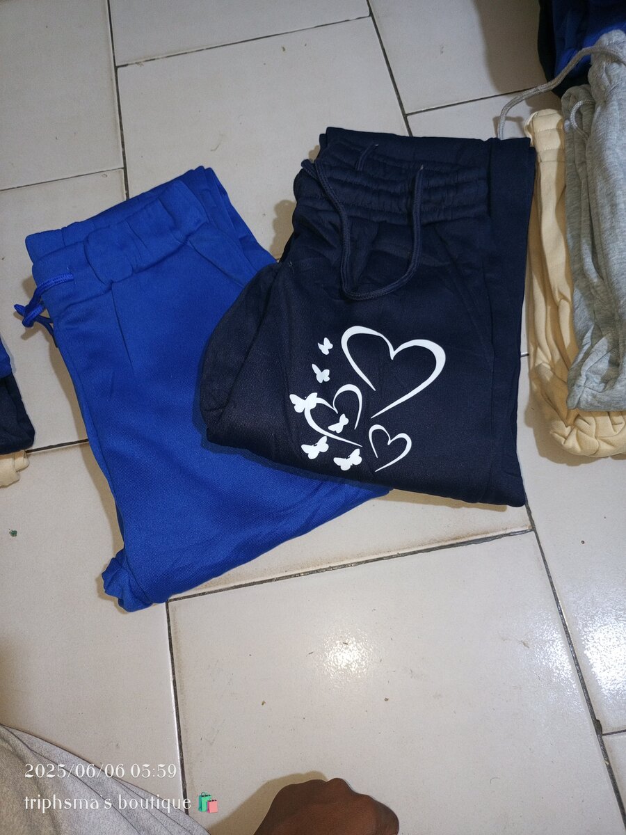 Deux joggings à 5000