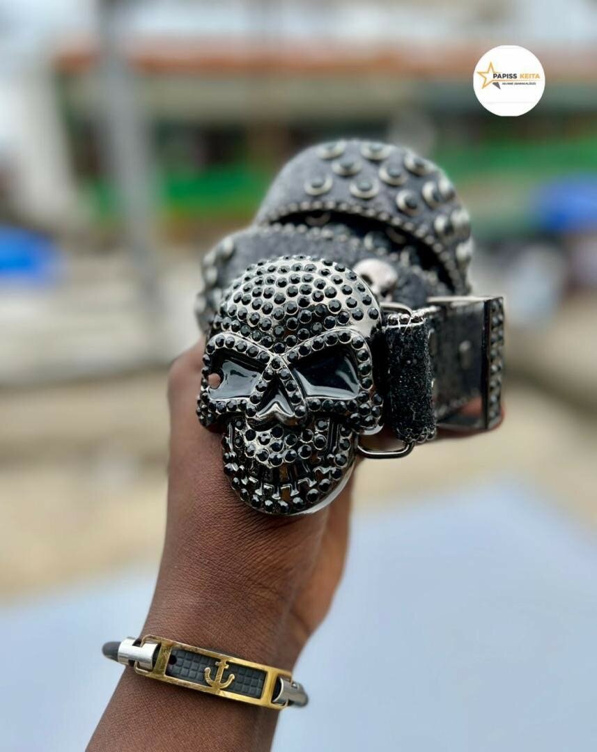 Ceintures Tête de Mort