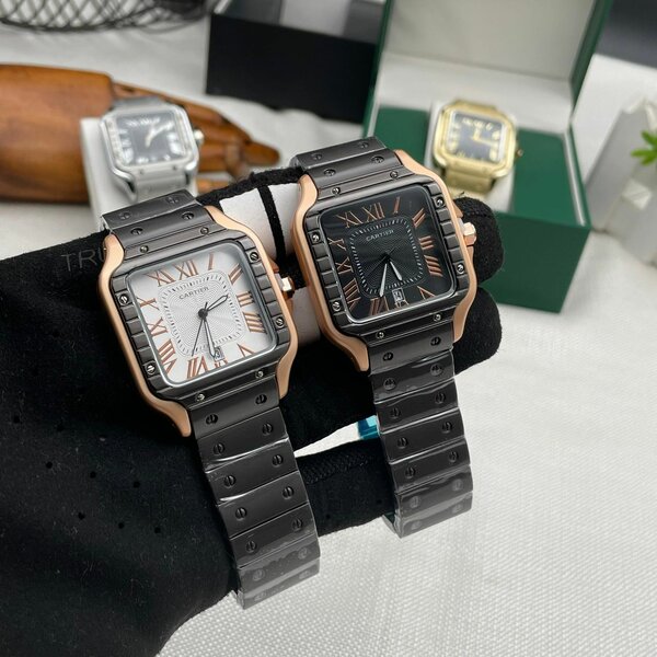 Solid Cartier Chain Watches