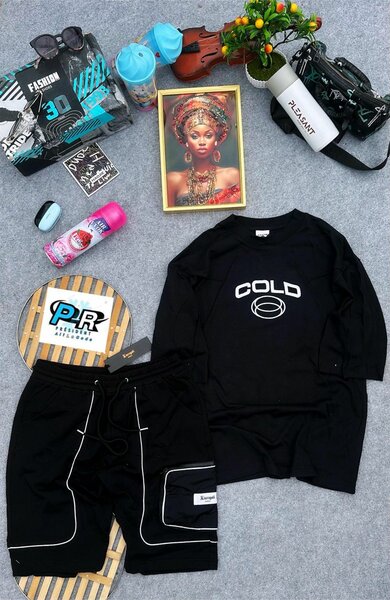 Ensemble Sportif Noir Design