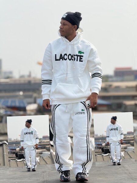 Ensemble Lacoste homme blanc