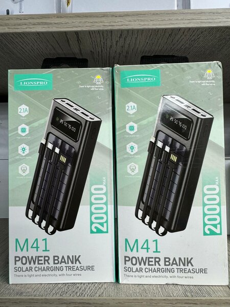 POWER BANK Солнечный качественный