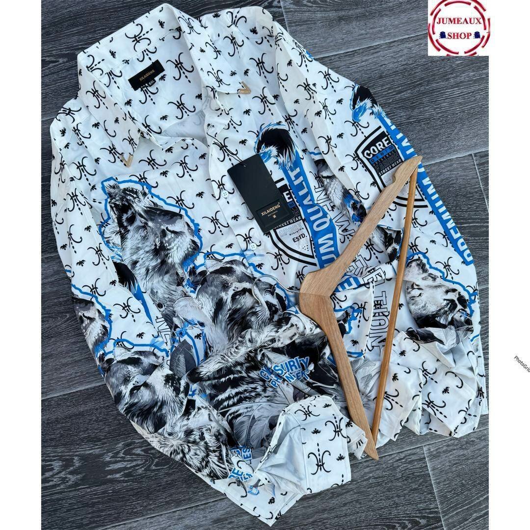 Chemises à motifs tendance