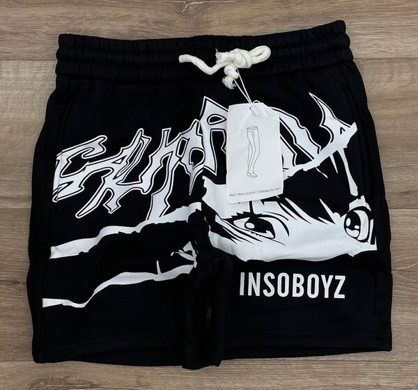 Shorts graphiques streetwear unisexes