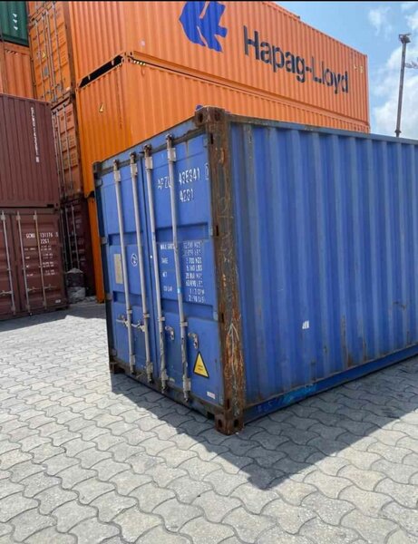 Conteneur maritime robuste 20 pieds