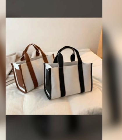 Sac cabas en toile élégant