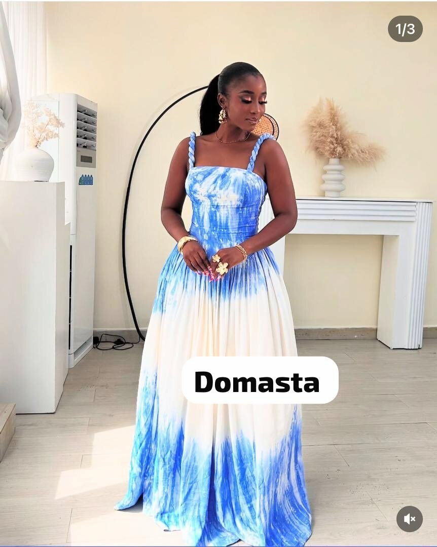 Robe élégante longue femme