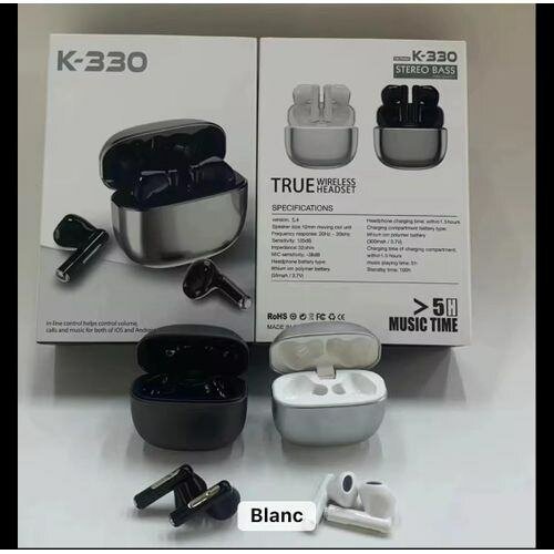Écouteurs sans fil K-330 - Bluetooth 5.0