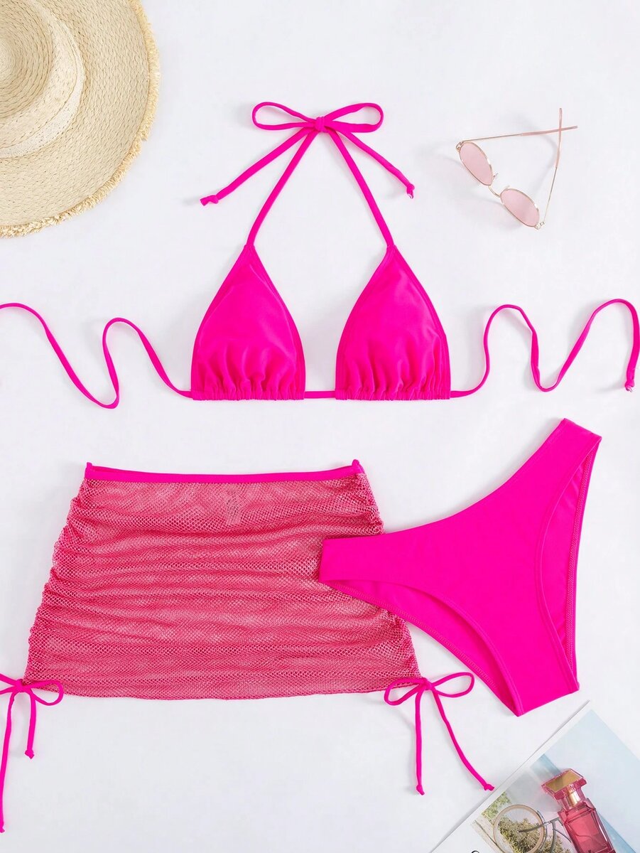 Bikini avec Jupe Séduisante