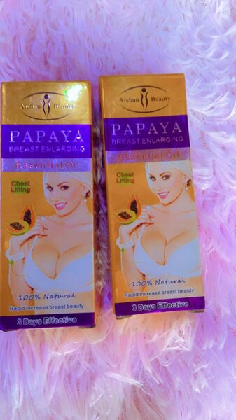 Breast enlargement and lifting oil