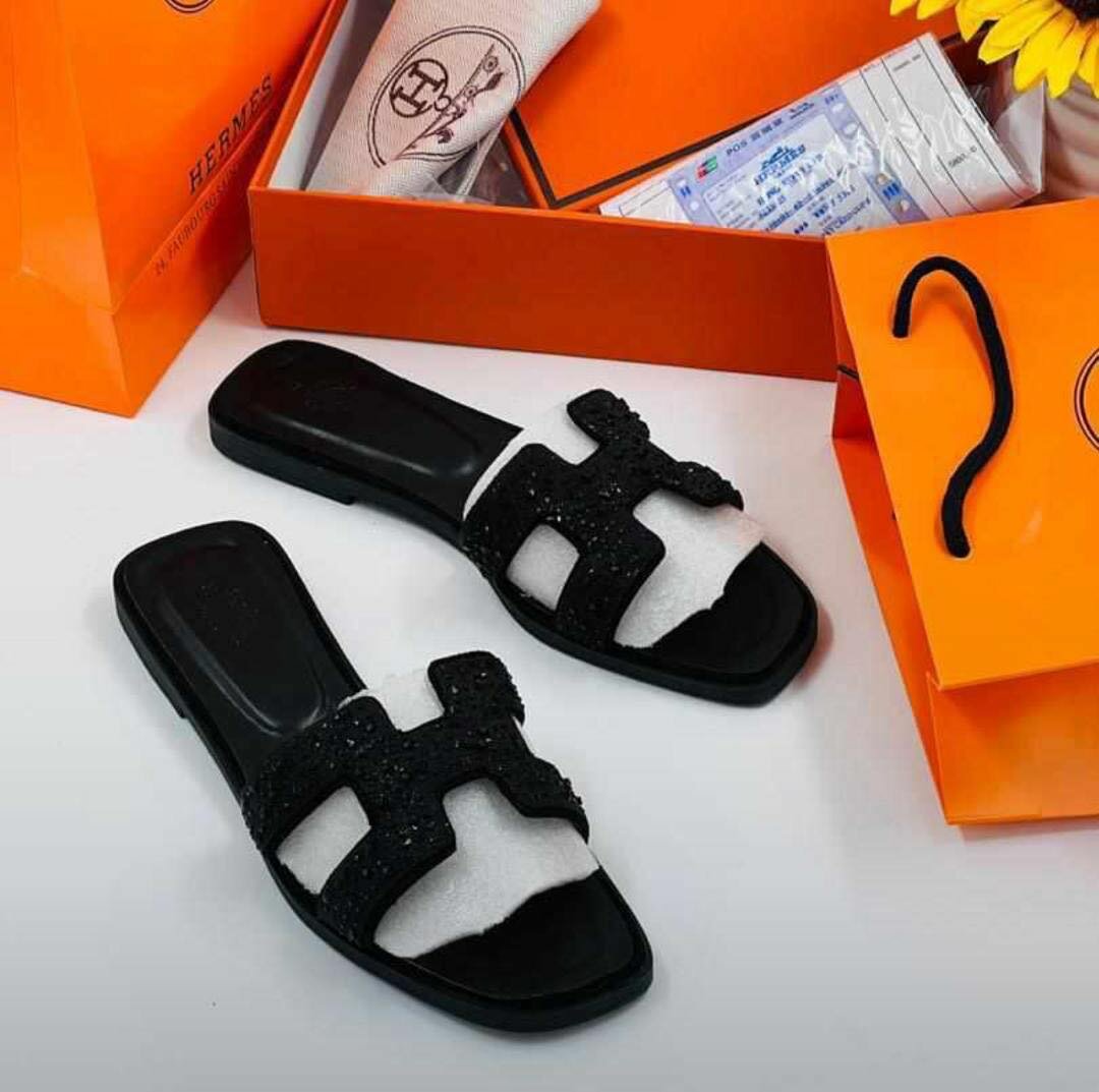 Hermes slippers