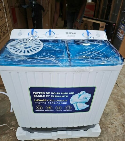 Machine à laver double tambour