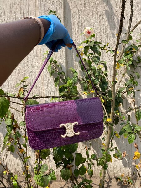 Purple Armpit bag