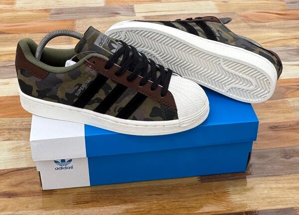 Baskets homme camouflage