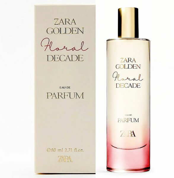 ZARA GOLDEN FLORAL DECADE