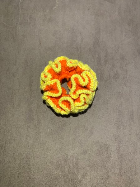 Chouchou en Crochet Coloré