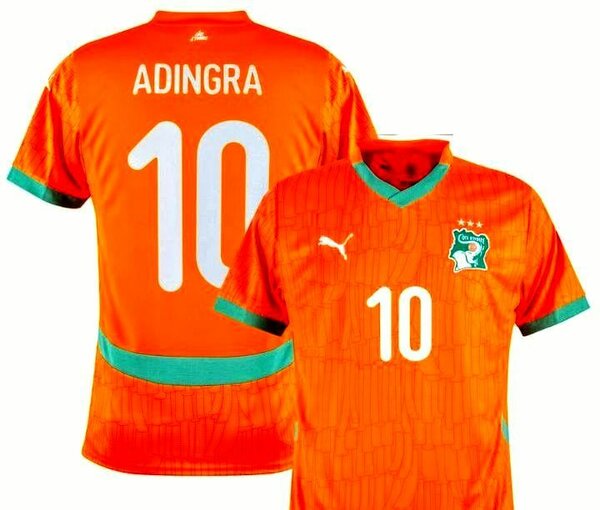 Maillot Côte d'Ivoire Orange