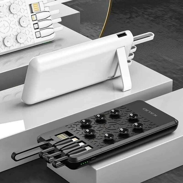 Chargeur rapide power bank 4 câble