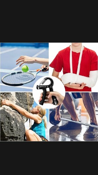 Adjustable hand gripper ,non slip &hand strengthen trainer