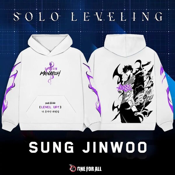 Sweat à capuche Solo Leveling