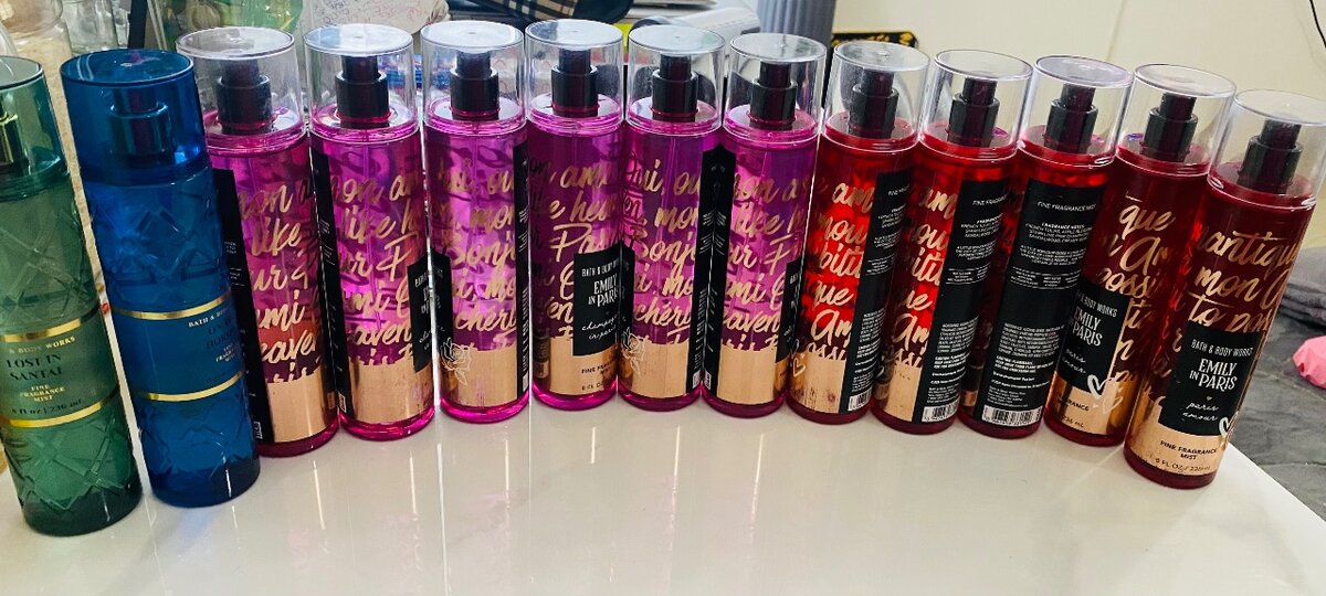 Bath and Body Works body splash