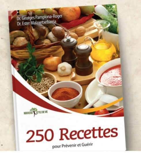 Livre: 250 Recettes Santé