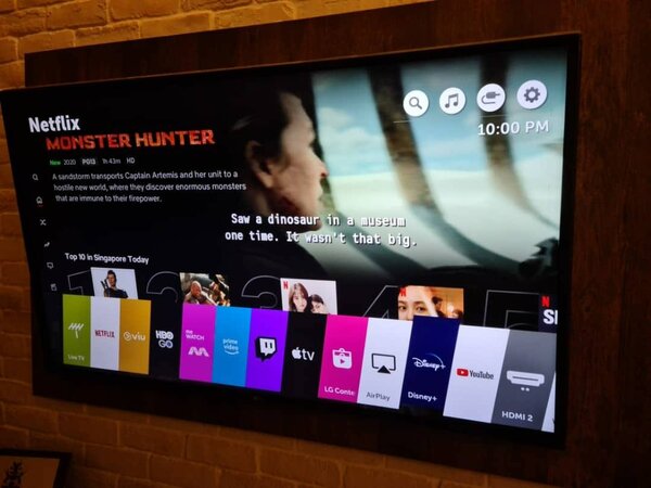 LG  ︎50POUCES  ︎Webos  UHD