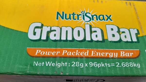 Nutrisnax Granola Bar