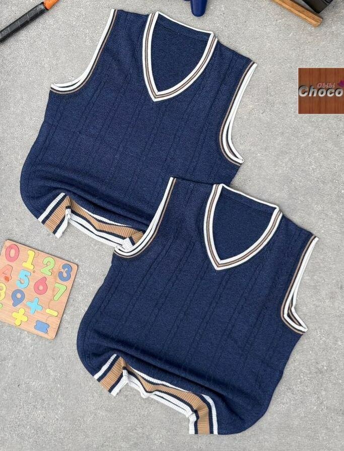 Gilets enfant tricotés élégants