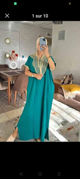 Boubous marocains en coton bien lourd