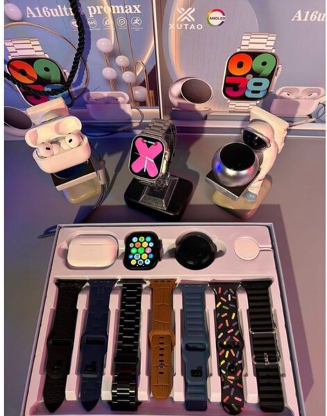 Montre connectée avec écouteurs