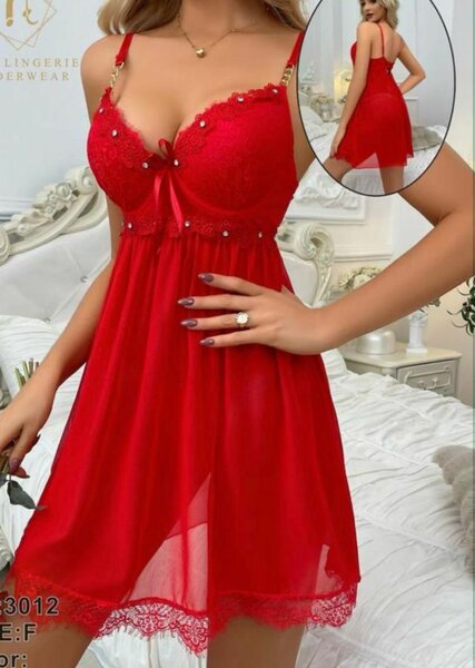 Nuisette sensuelle en dentelle