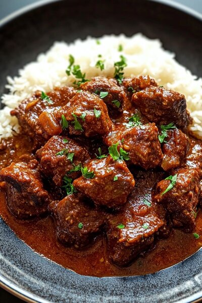 Boeuf bourguignon savoureux