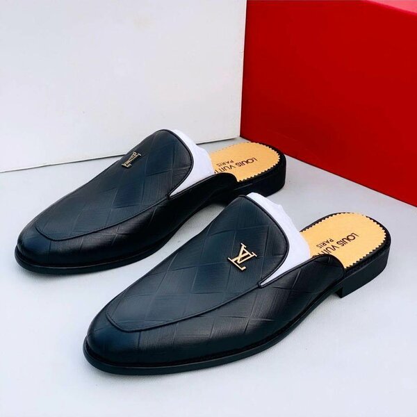 Quality branded leather half shoes